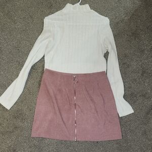 Elegant Pink Skirt